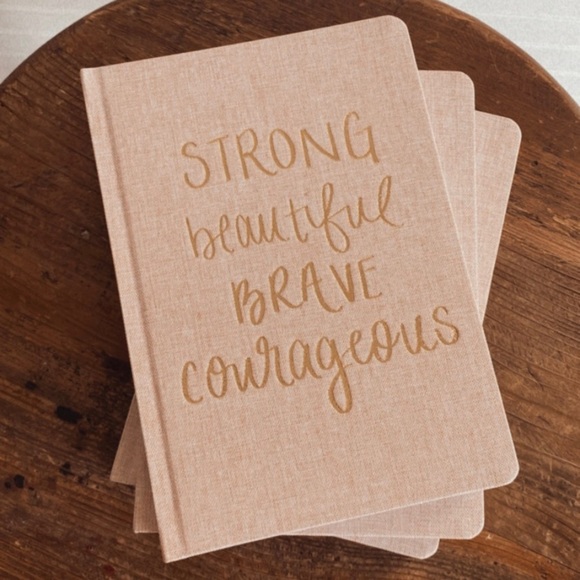 sweet water decor Other - Motivational Fabric Journal Pink NWT